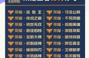 荣耀王者称号如何设定和获取？