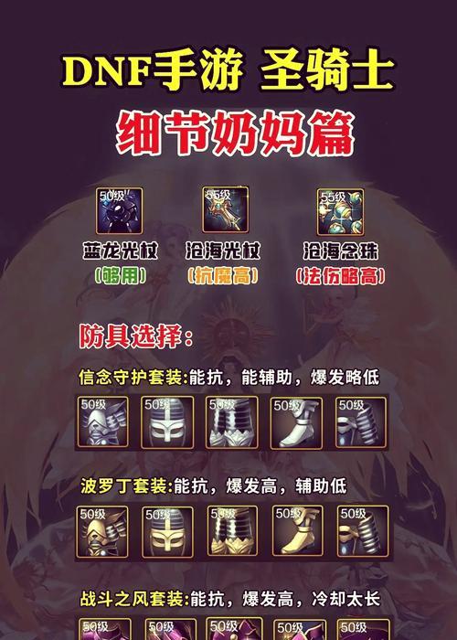 妈妈角色毕业装备选择有哪些要点？