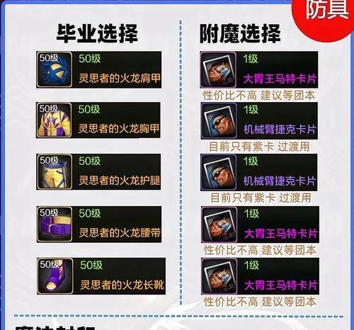 地下城年套适合哪些角色？如何选择？
