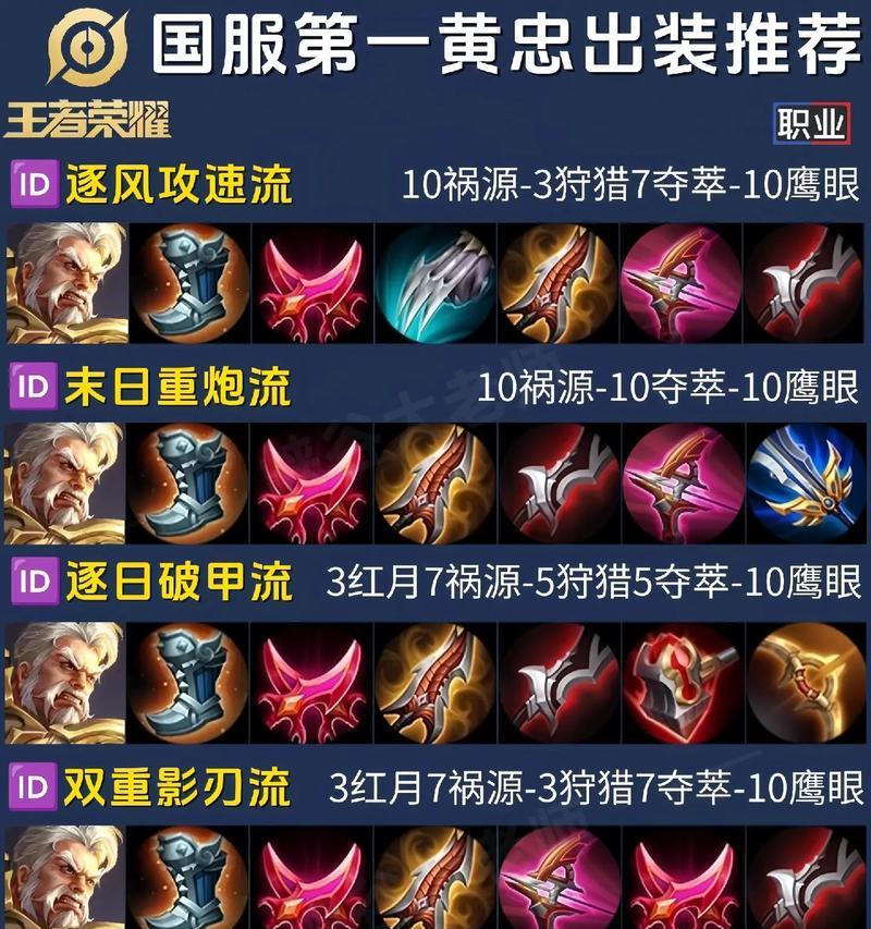 三国杀黄忠推荐武器是什么？如何选择合适的武器？