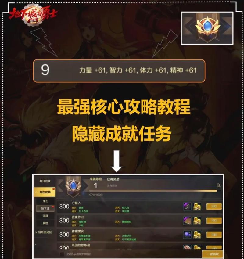 神话地下城觉醒任务的完成方法是什么？需要注意什么？