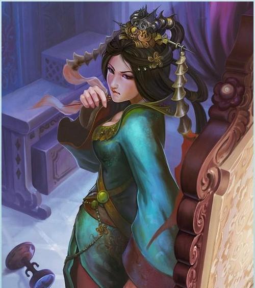 三国杀中红颜祸水台词出自哪里？