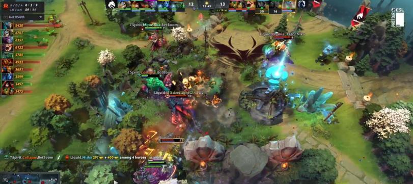 dota2中如何观看hvh比赛？