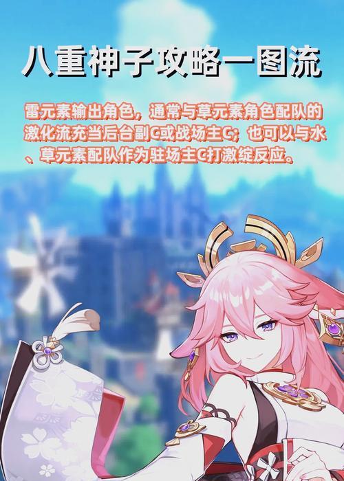 原神八重神子满命强度分析（突破材料详解）