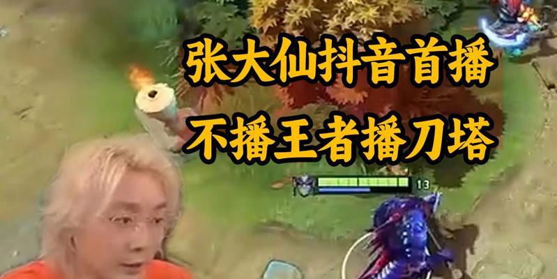 张大仙首秀打刀塔的策略是什么？