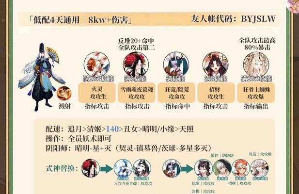 阴阳师中如何实现低价格高伤害？技巧有哪些？
