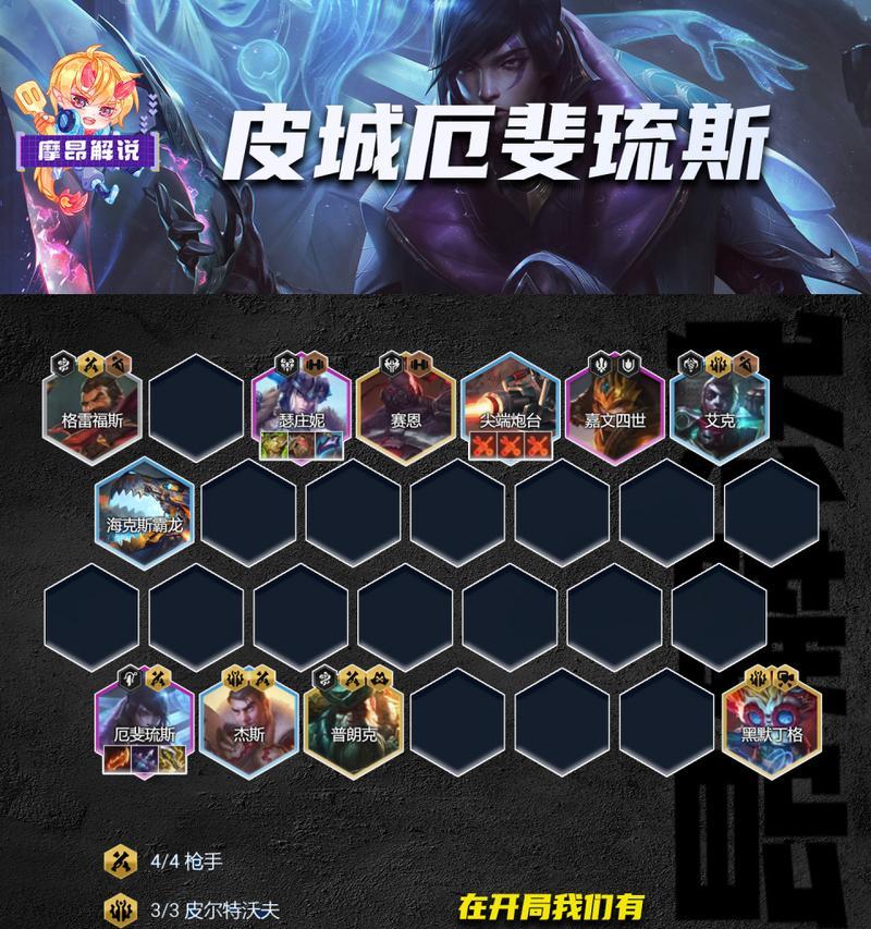 《云顶之弈1024厄斐琉斯月神阵容玩法攻略》（打造最强月神阵容）