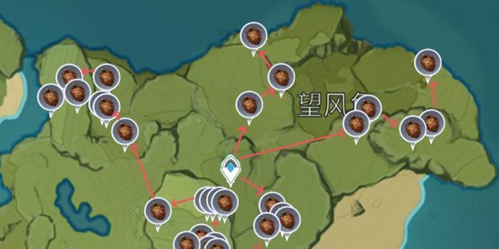 原神日落果的位置在哪里（探寻原神日落果的坐标位置）